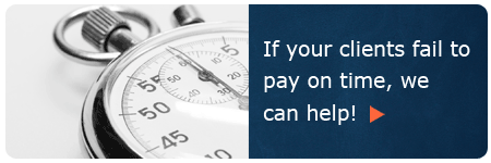 If your customers fail to pay on time we can help